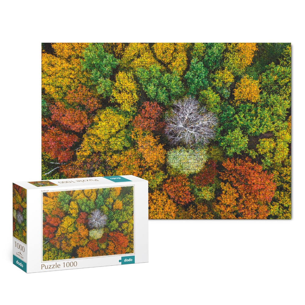 Puzzle Culorile Padurii, 1000 piese, copii varsta 8+ ani [2]