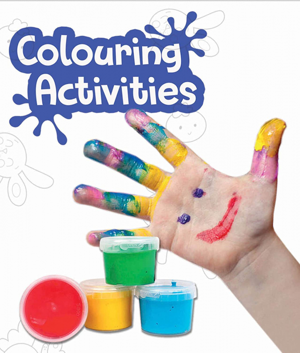 Puzzle de colorat pentru copii FingerPaint - Aventurile Scufitei [6]