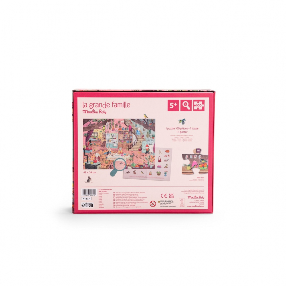 Puzzle de observatie Acasa, Moulin Roty, varsta 3 - 6 ani, Baiat, Fata [2]