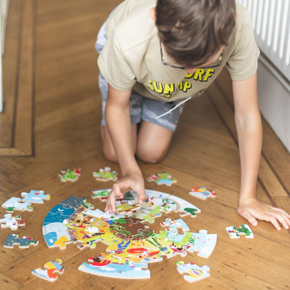 Puzzle de podea 360Â° - Anotimpurile [3]