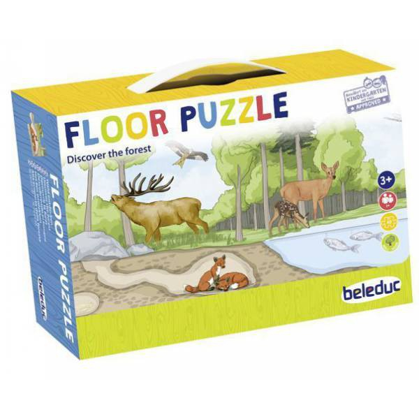 Puzzle de podea Descopera padurea [1]