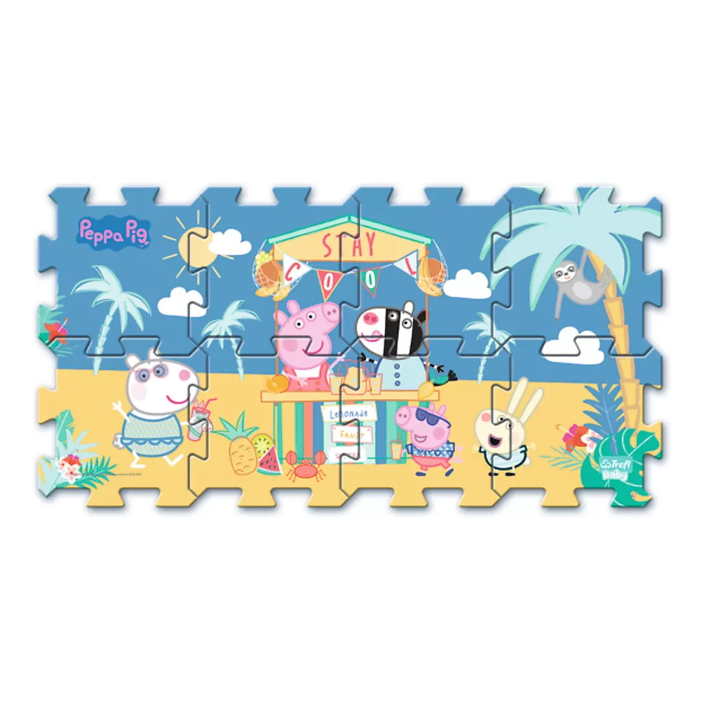 Puzzle de podea din spuma peppa pig summer [2]
