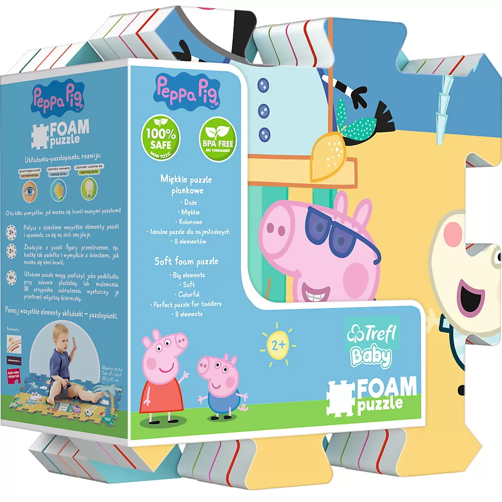 Puzzle de podea din spuma peppa pig summer [1]