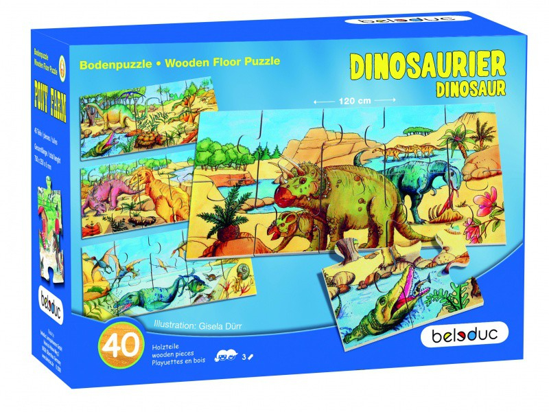 Puzzle de podea Dino Beleduc [1]