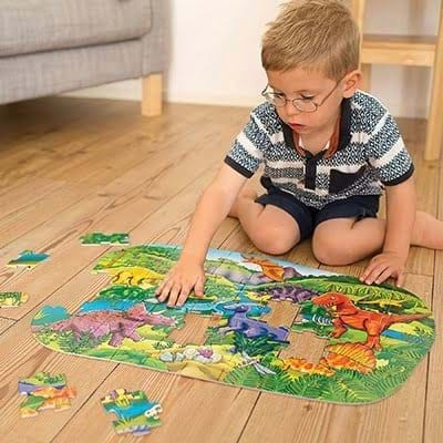 Puzzle de podea Dinozauri (50 piese) BIG DINOSAURS, Orchard Toys [2]