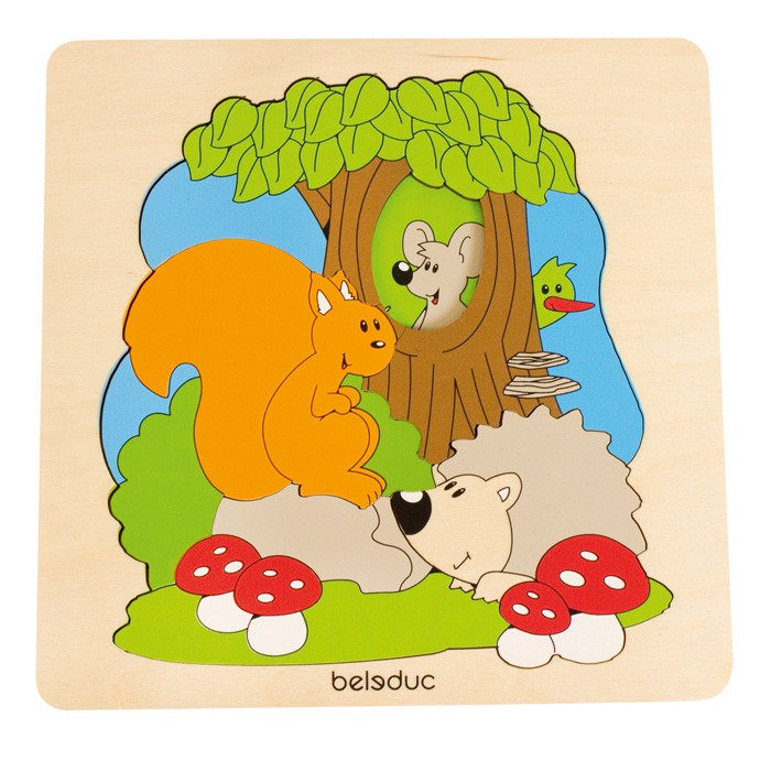 Puzzle Descopera Padurea Beleduc [1]