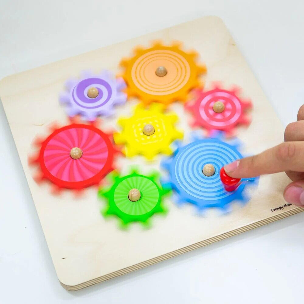 Puzzle din lemn cu rotite [2]