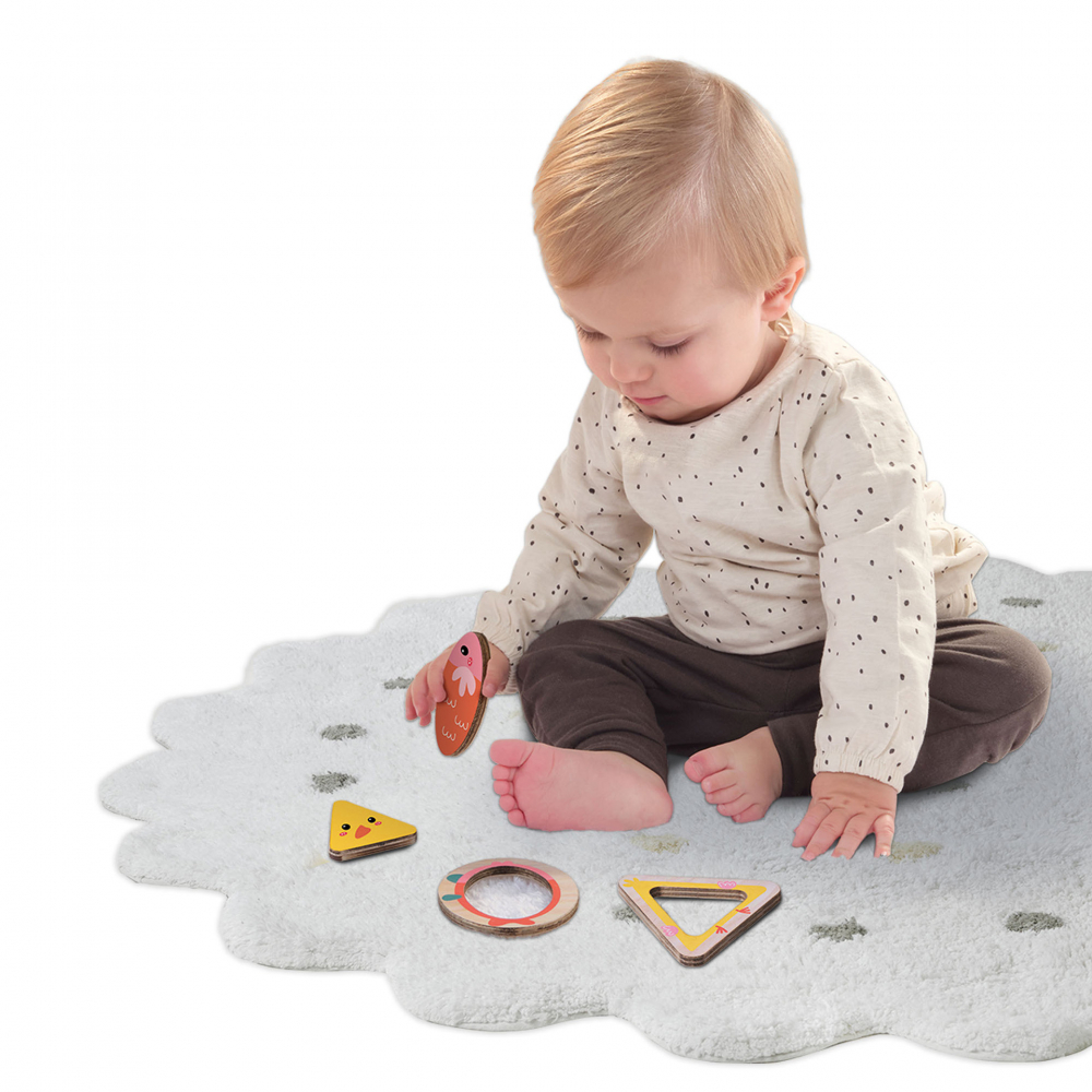 Puzzle din lemn - Doua forme [2]