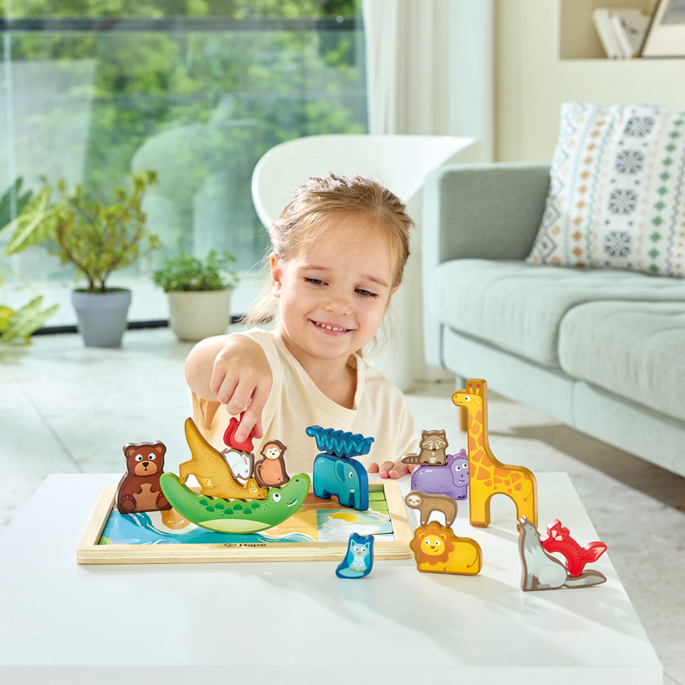 Puzzle din lemn - Regatul animalelor [2]