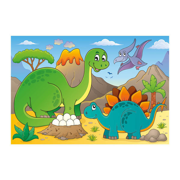 Puzzle - Dinozauri prietenosi (48 piese) [1]