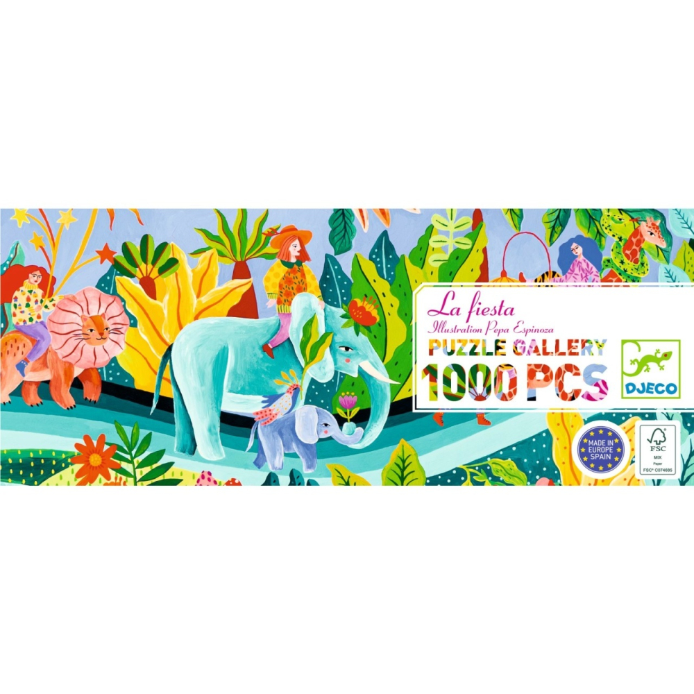 Puzzle galerie La fiesta, Djeco Baiat, Fata, varsta +9 ani [4]