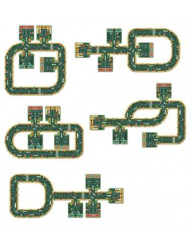 Puzzle gigant, 21 piese mari, Drumuri si trasee, Djeco, varsta 3 - 6 ani, Baiat [2]