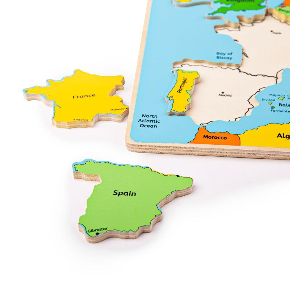Puzzle incastru harta Europei [6]