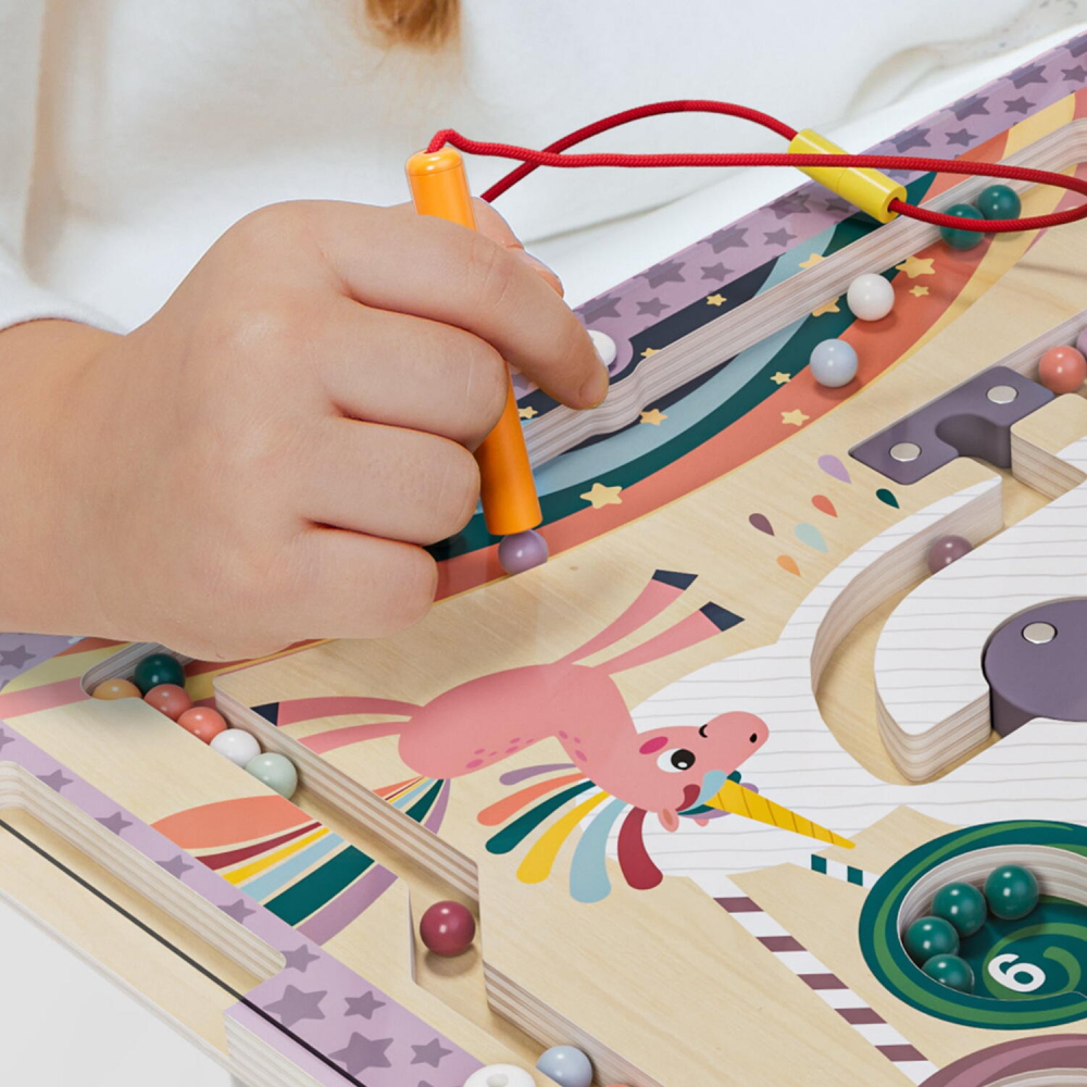 Puzzle labirint - Cursa unicornului fantastic [3]