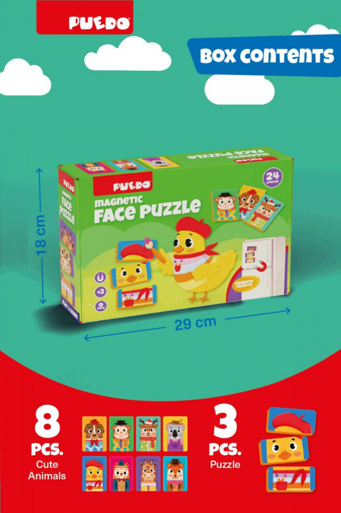 Puzzle magnetic cu fete [5]