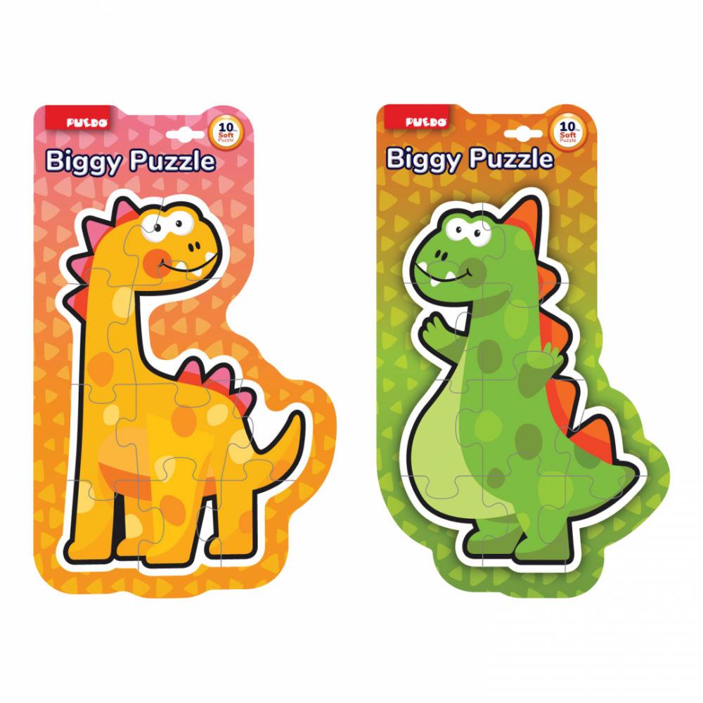 Puzzle maxi, 10 piese- verde [2]