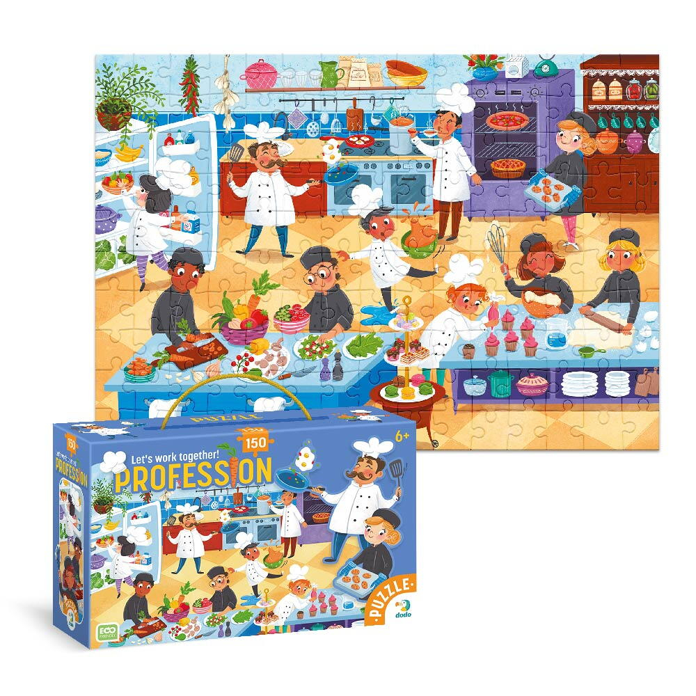 Puzzle meserii - Bucatar (150 piese) [2]