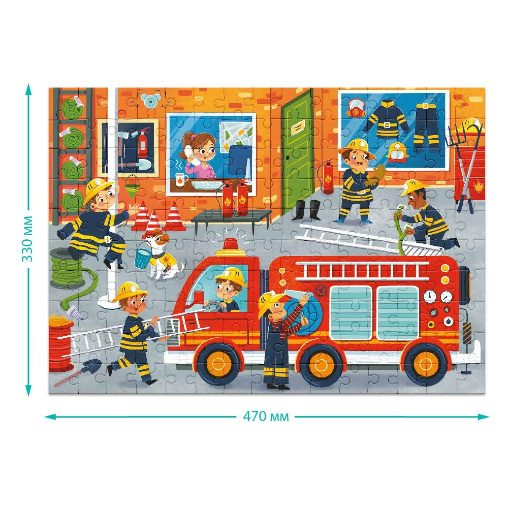 Puzzle meserii - Pompier (150 piese) [5]