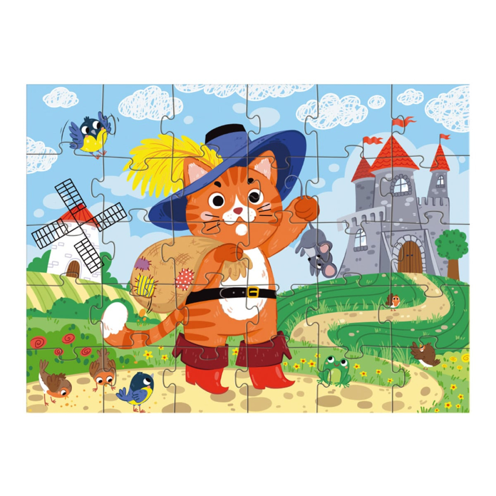 Puzzle Motanul Încălțat, 30 piese, varsta 3-6 ani [2]