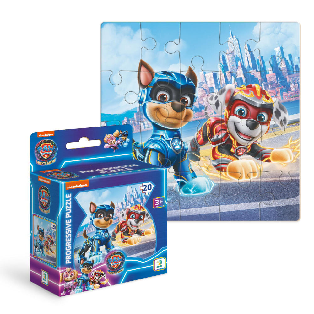 Puzzle - Patrula Catelusilor: Chase si Marshal (20 piese) [1]