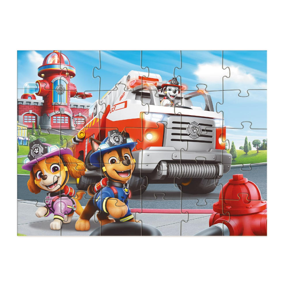 Puzzle Patrula catelusilor, Fire Rescue, 30 piese, varsta 3-7 ani [2]