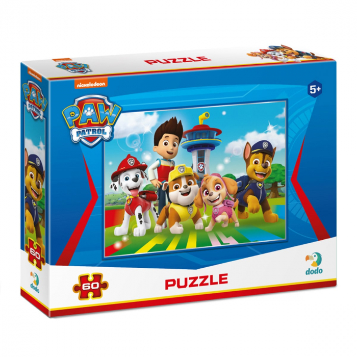 Puzzle Patrula catelusilor, Salvatori curajosi, 60 piese, 5-9 ani [1]