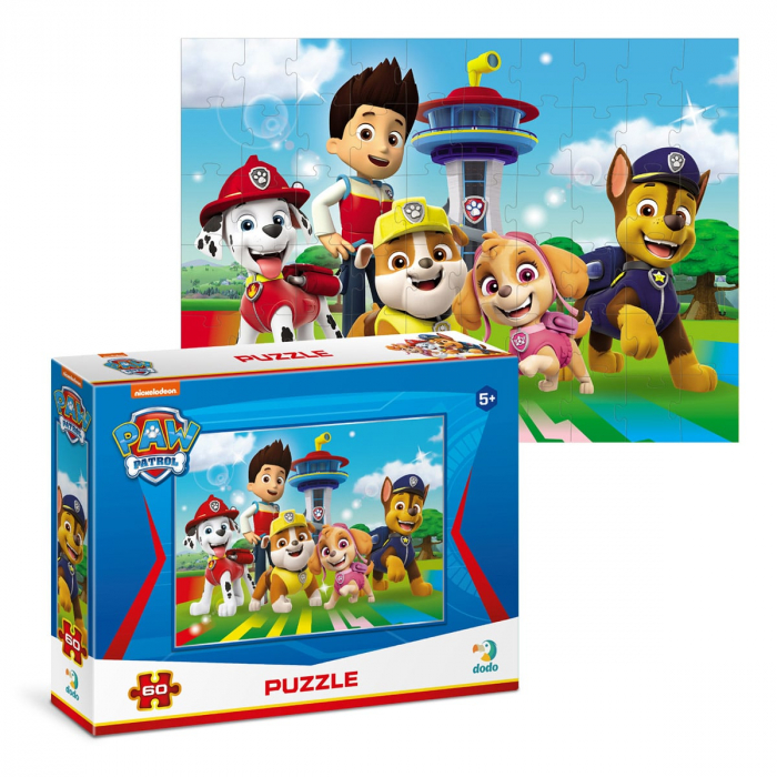 Puzzle Patrula catelusilor, Salvatori curajosi, 60 piese, 5-9 ani [4]