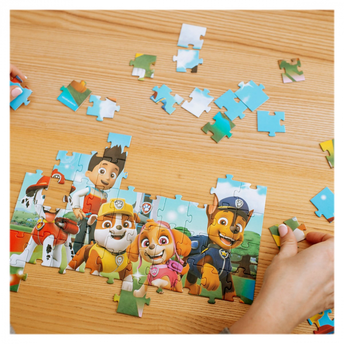 Puzzle Patrula catelusilor, Salvatori curajosi, 60 piese, 5-9 ani [3]