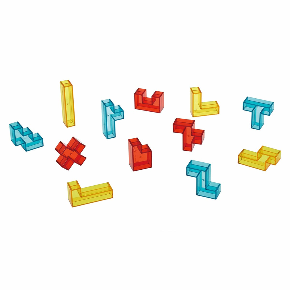 Puzzle Pentomino, forme 3D si carduri cu activitati, copii varsta 2-9 ani [4]