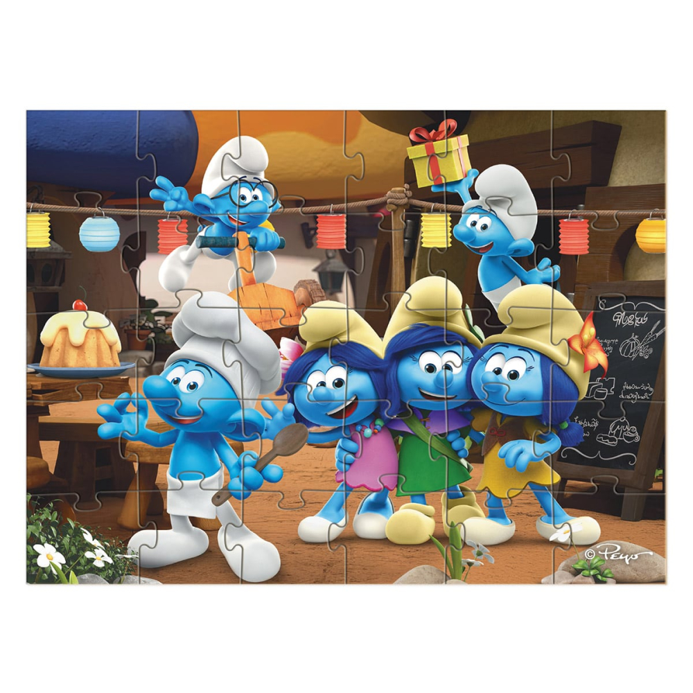 Puzzle Petrecerea Ștrumfilor, 30 piese, varsta 3-7 ani [2]