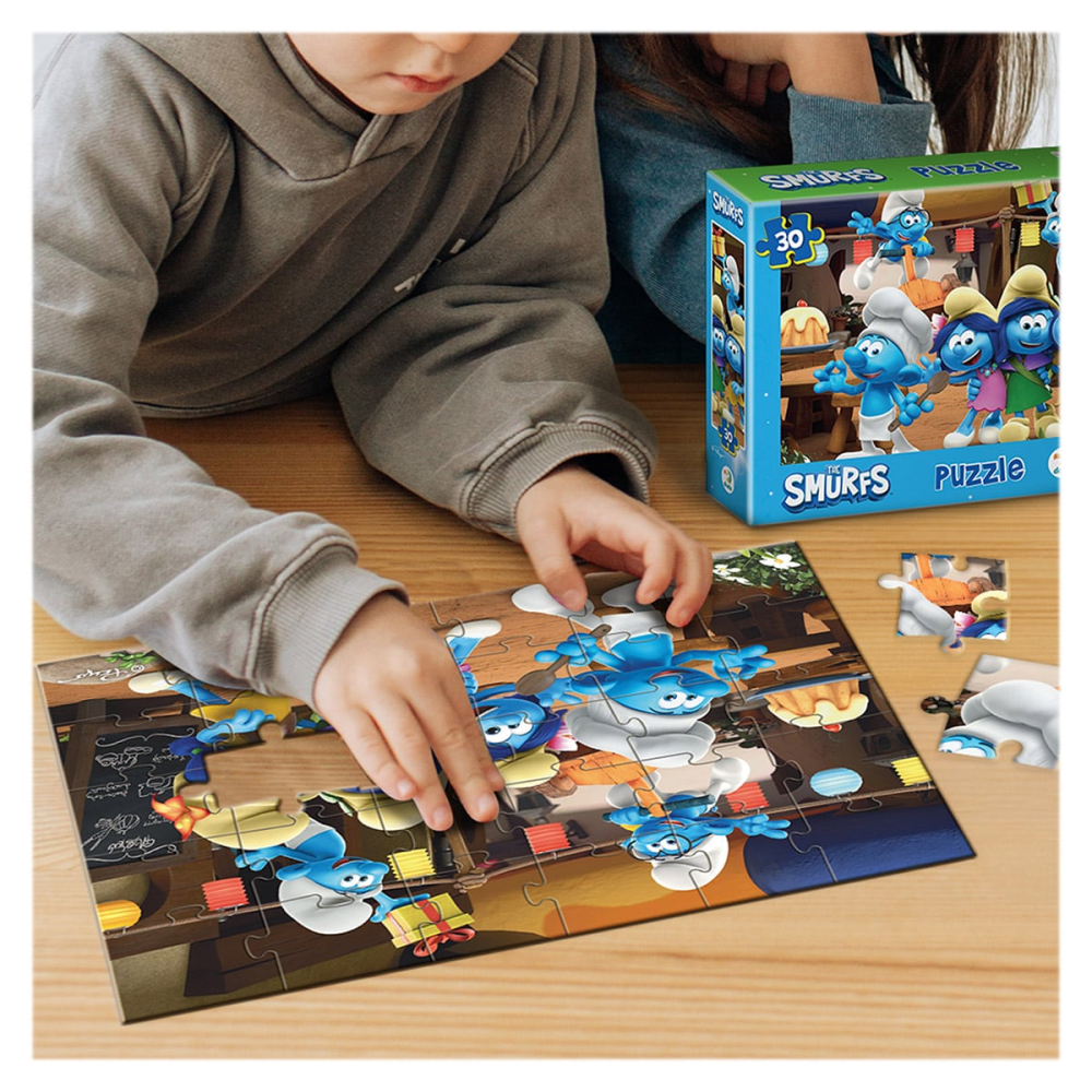 Puzzle Petrecerea Ștrumfilor, 30 piese, varsta 3-7 ani [3]