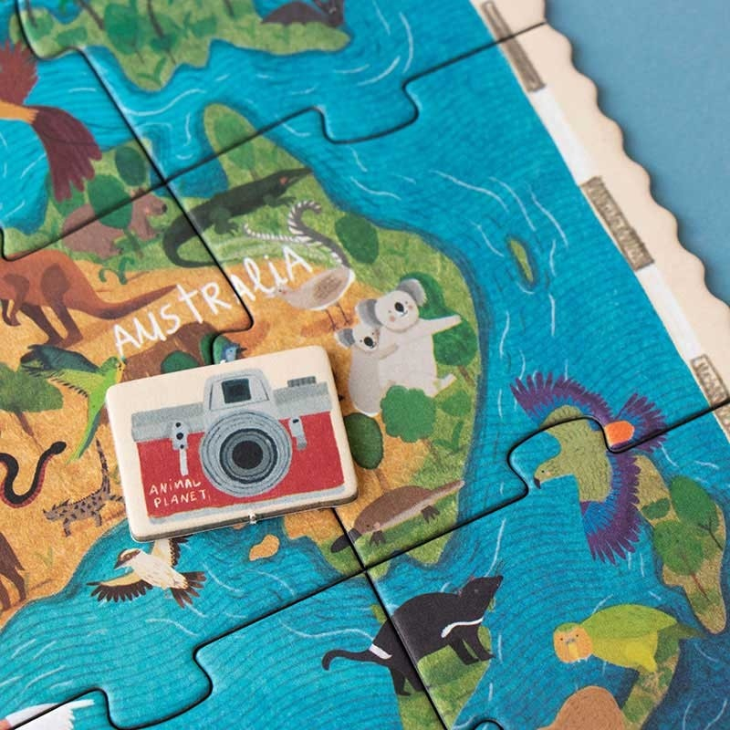 Puzzle Planeta animalelor, Londji, varsta 6 - 9, 9+ ani, Baiat, Fata [3]