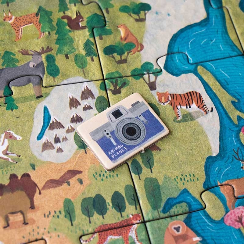 Puzzle Planeta animalelor, Londji, varsta 6 - 9, 9+ ani, Baiat, Fata [4]
