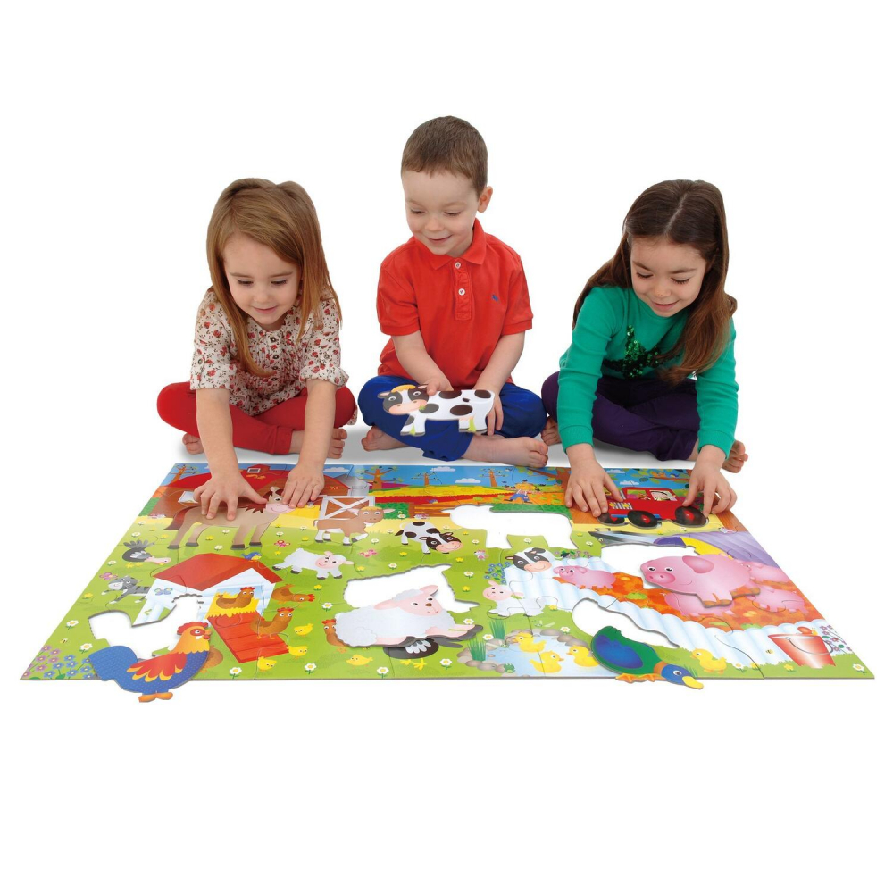 Puzzle Podea: Ferma (30 piese) [2]