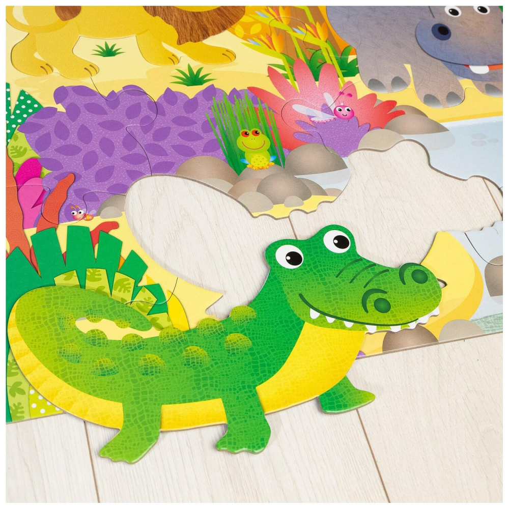 Puzzle Podea: Jungla (30 piese) [3]