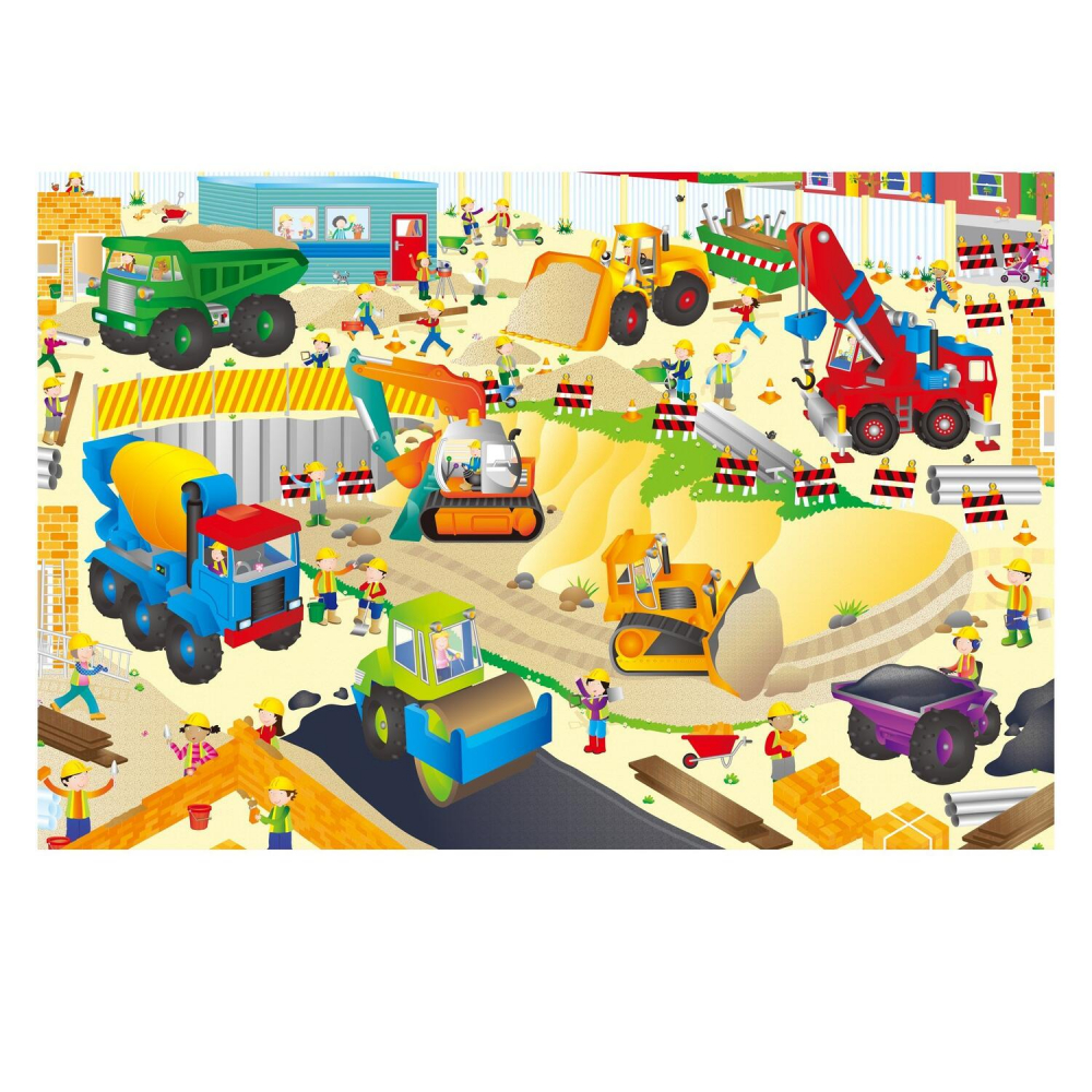 Puzzle Podea: Santierul (30 piese) [2]