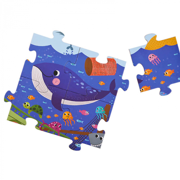 Puzzle secret, Oceanul, 35 piese, nivel mediu [4]