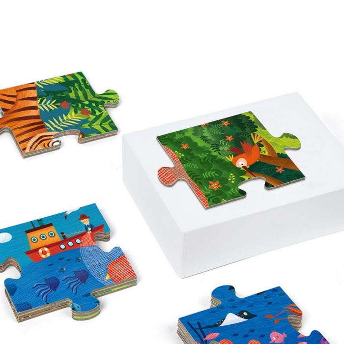 Puzzle secret, Oceanul, 35 piese, nivel mediu [3]