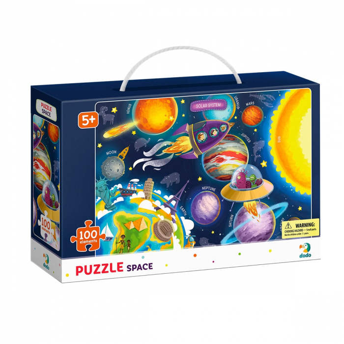 Puzzle Spatiul Cosmic, 100 piese, 5-10 [1]