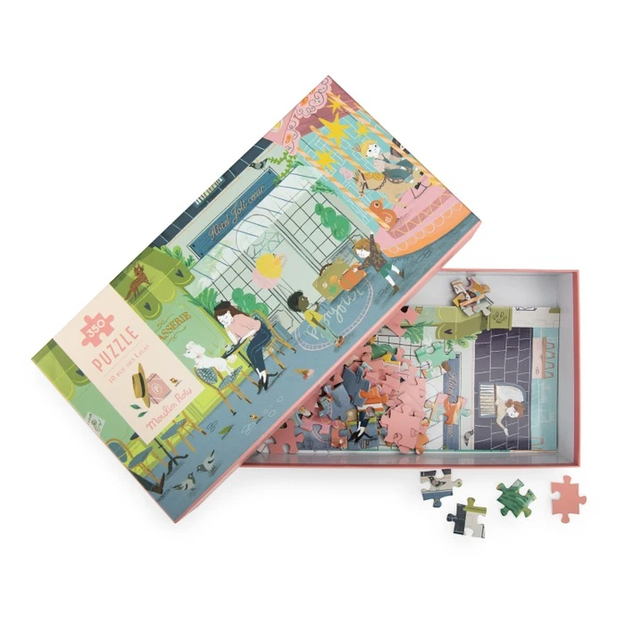 Puzzle Stradute pariziene, Moulin Roty Baiat, Fata, varsta 3 - 6 ani, 6 - 9 ani [5]