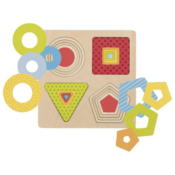 Puzzle stratificat Forme geometrice [1]