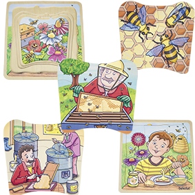 Puzzle Stratificat Mierea De Albine [1]