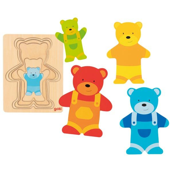 Puzzle stratificat Ursuletii Veseli [1]