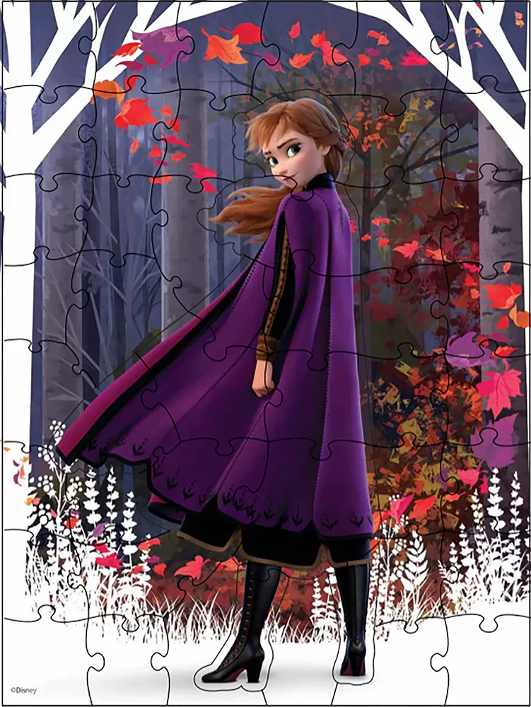 Puzzle Surpriza Frozen 2 cu 48 piese in cutie diamant [5]