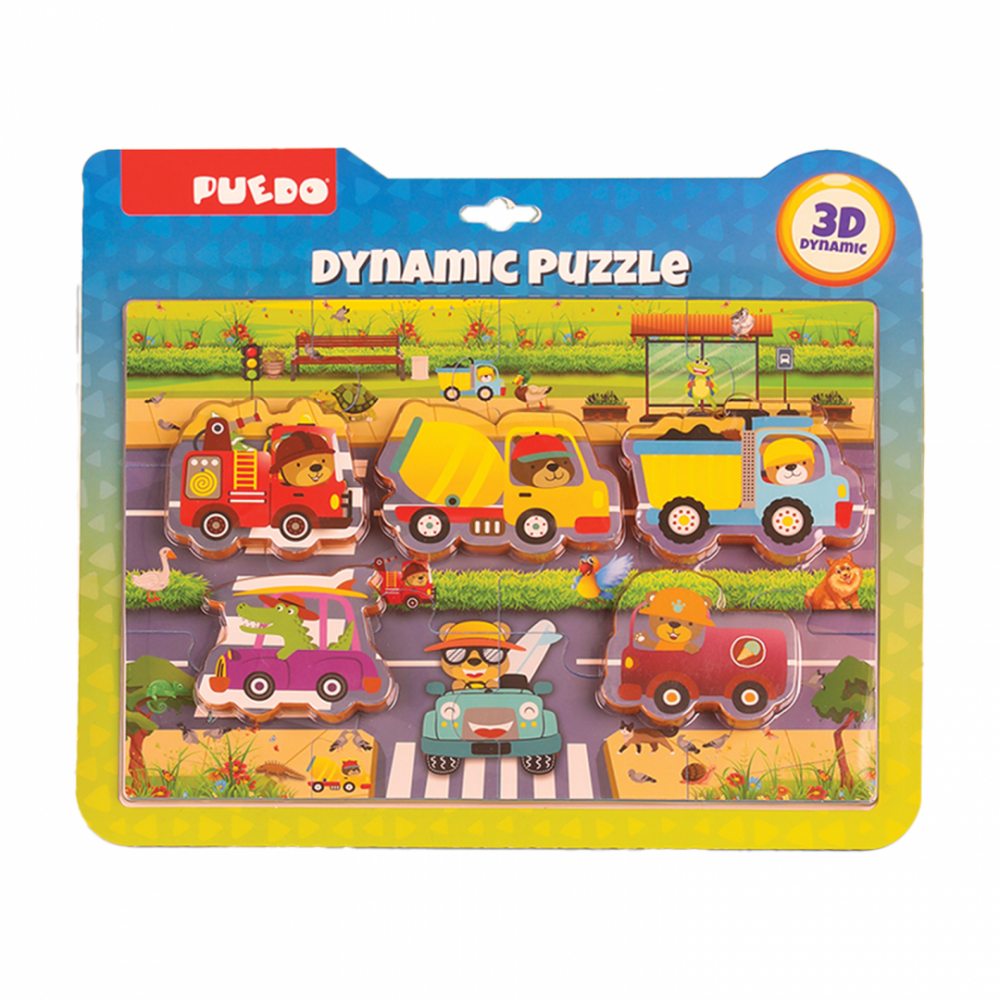 Puzzle trafic, 17 piese [1]