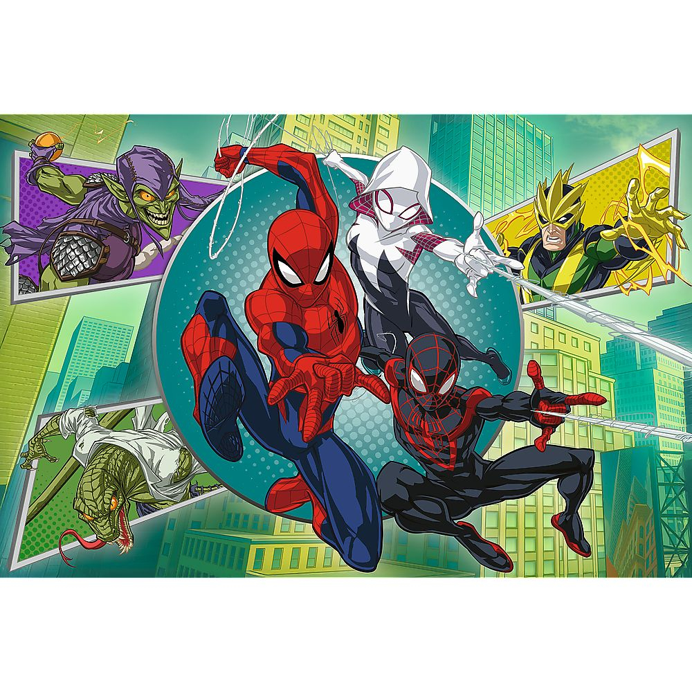 Puzzle trefl 100 marvel spiderman masca lui spiderman [2]