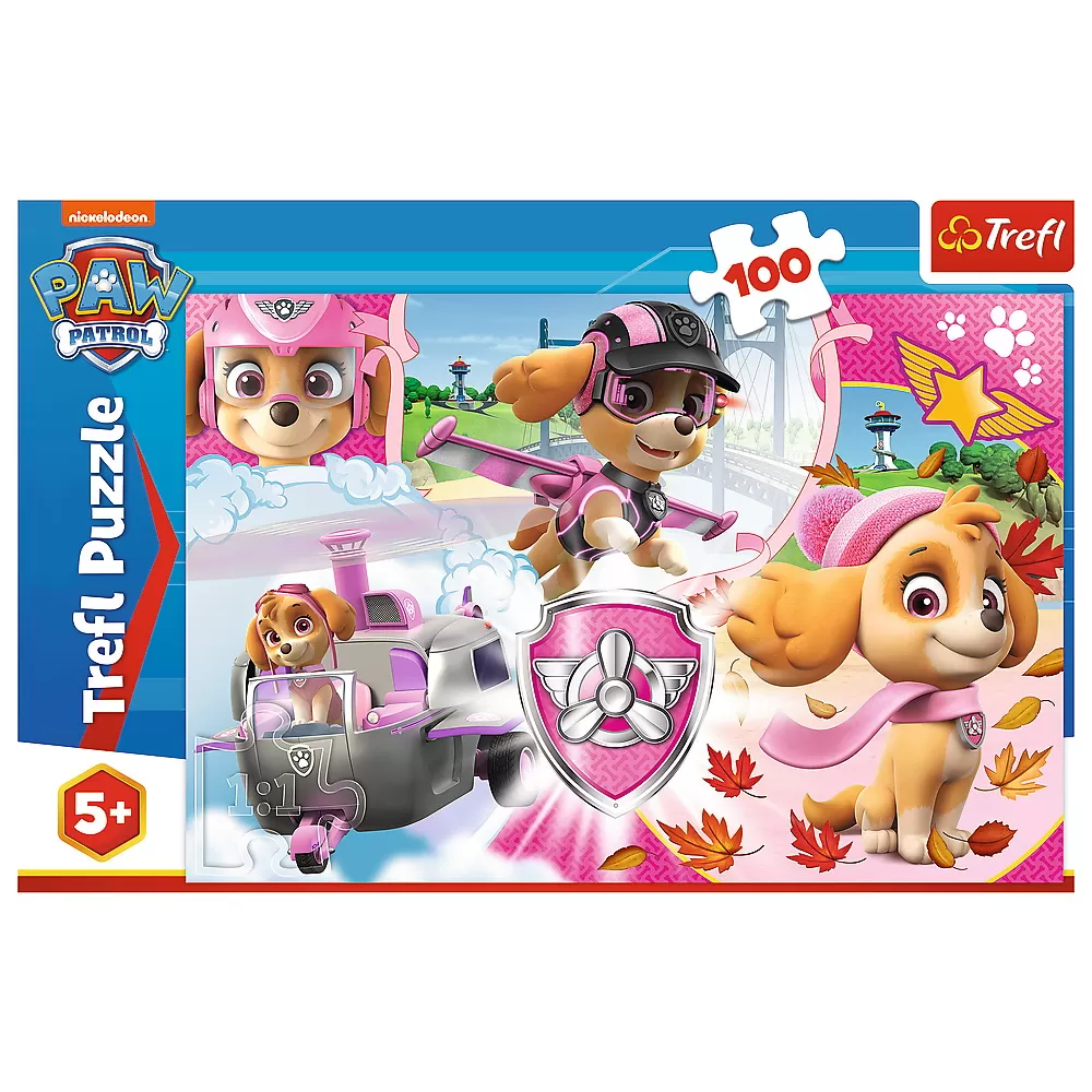 Puzzle trefl 100 skye in actiune [3]