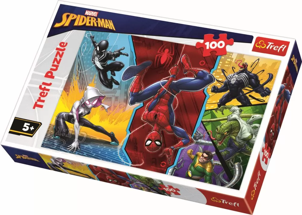 Puzzle trefl 100 spiderman [1]