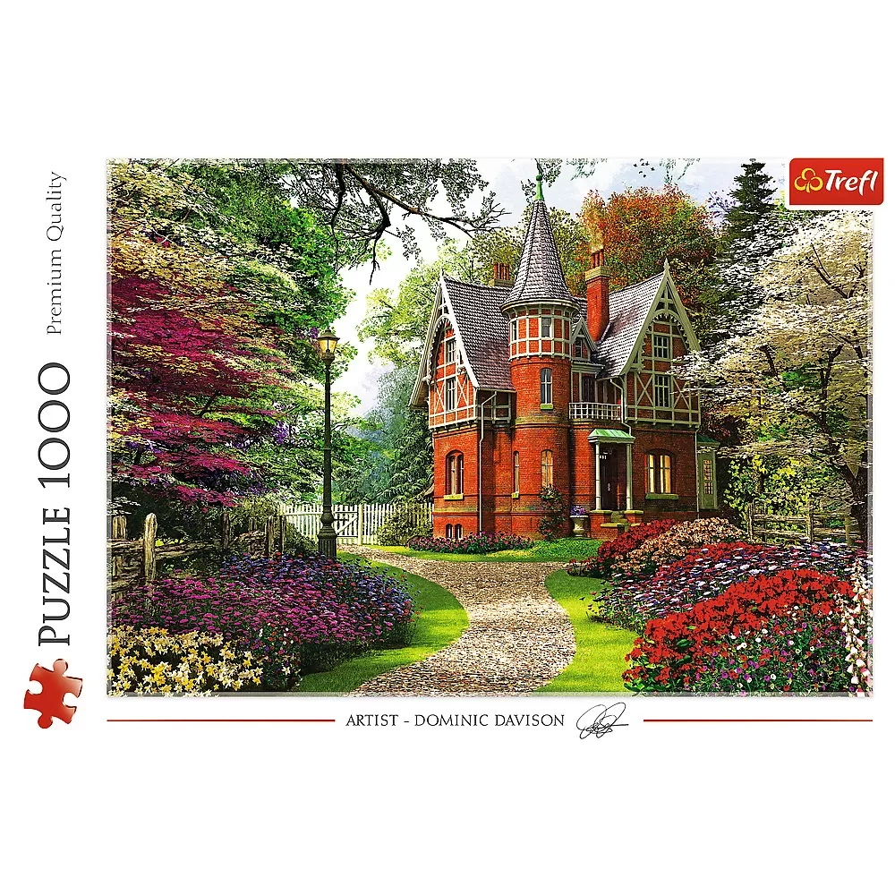Puzzle trefl 1000 casa in stil victorian [5]