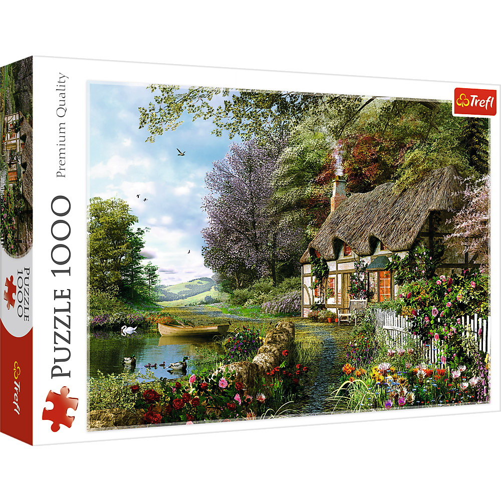 puzzle trefl 1000 casuta de pe lac [1]